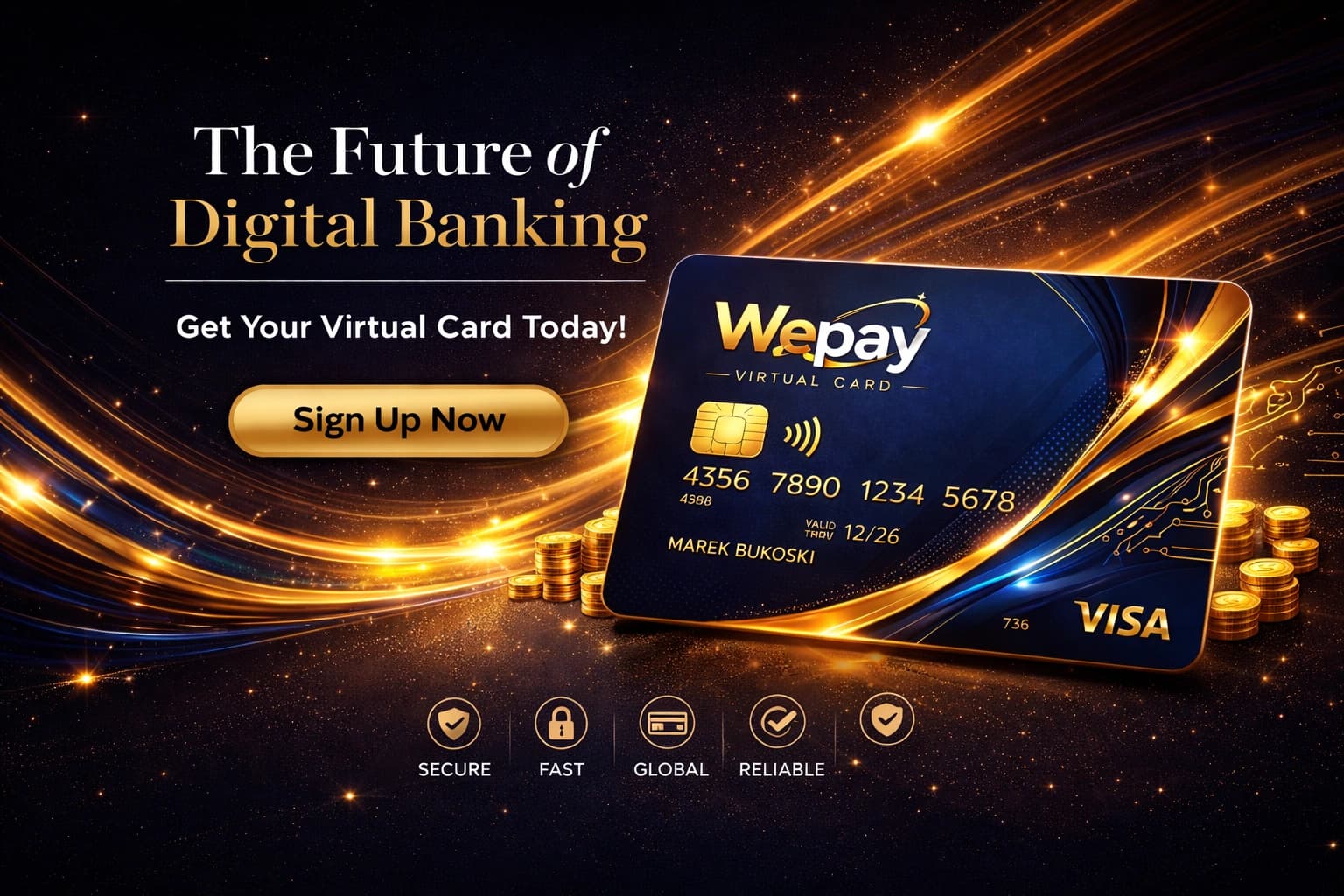 WePay product interface preview